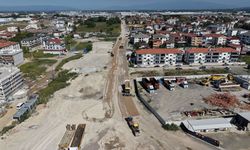 Hanlı-OSB arası duble yolda çalışmalar hızlandı