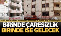 Bu kez binaları binlerce insanın ölümüne neden olan deprem değil Büyükşehir yıktı