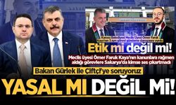 Meclis üyesi Ömer Faruk Kaya'nın kanunlara rağmen aldığı görevlere Sakarya'da kimse ses çıkartmadı