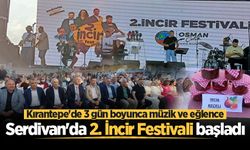 Serdivan İncir Festivali başladı: Kırantepe'de 3 gün boyunca müzik ve eğlence