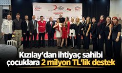 Kızılay Sakarya kadın ve Kızılay Serdivan’dan ihtiyaç sahibi çocuklara 2 milyon TL’lik destek