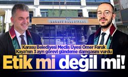 Karasu Belediyesi Meclis Üyesi Ömer Faruk Kaya'nın 3 ayrı görevi gündeme damgasını vurdu: Etik mi değil mi!