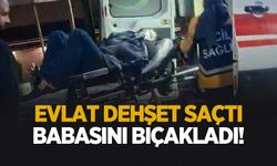 Oğul dehşeti: Babasını yüzünden ve kolundan bıçakladı