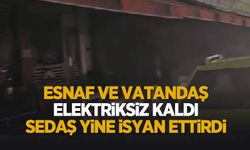 Tekeler'de elektrik kesintisi tepkisi! SEDAŞ yine isyan ettirdi