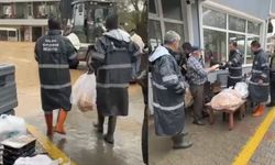 Büyükşehir'den afet bölgesine sıcak yemek