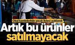 Okul kantinlerinde yeni dönem: Artık bu ürünler satılmayacak!