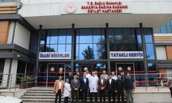 AK Parti İl Başkanı Tever'den Sadıka Sabancı Devlet Hastanesi'ne ziyaret