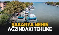 Sakarya Nehri ağzındaki tehlike