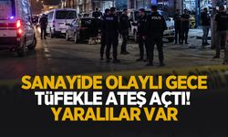 Sanayi sitesinde gece yarısı dehşeti: 3 yaralı