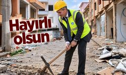 Tığcılar'da yıkım başlıyor! Alemdar: Hayırlı olsun