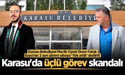 Karasu Belediyesi Meclis Üyesi Ömer Faruk Kaya'nın 3 ayrı görevi olması ‘Yok artık’ dedirtti