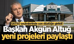 SATSO seçimlerinde son düzlüğe girildi! Başkan Akgün Altuğ yeni projeleri paylaştı