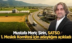Mustafa Meriç Şirin, SATSO 1. Meslek Komitesi için adaylığını açıkladı
