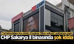 CHP Sakarya il binasında şok iddia: Tartaklandığını öne sürdü, il başkanı 'itibar suikastı' açıklaması yaptı