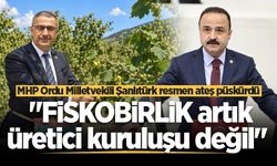 MHP Ordu Milletvekili Şanlıtürk resmen ateş püskürdü: "FİSKOBİRLİK artık üretici kuruluşu değil"