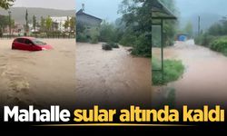 Ferizli'deki o mahalle sular altında kaldı