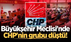 Büyükşehir Meclisi'nde CHP'nin grubu düştü!