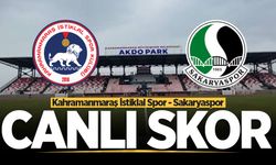 Kahramanmaraş İstiklal Spor - Sakaryaspor - CANLI SKOR