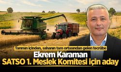 Ekrem Karaman, SATSO 1. Meslek Komitesi için aday