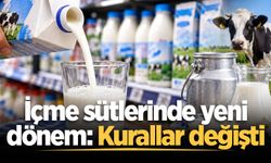 İçme sütlerinde yeni dönem: Kurallar değişti
