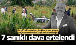 Ferizli'deki evinden çıktıktan sonra kurşun yağmuruna tutulan başkan katledilmişti! 7 sanıklı dava ertelendi