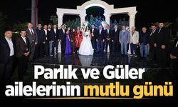 Parlık ve Güler ailelerinin mutlu günü