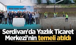 Serdivan'da Yazlık Ticaret Merkezi'nin temeli atıldı