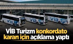 VİB Turizm konkordato kararı için açıklama yaptı