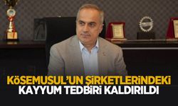 Mahmut Kösemusul’un şirketlerindeki kayyum tedbiri kaldırıldı