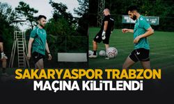 Sakaryaspor’da Trabzon maçı hazırlıkları sürüyor