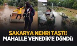 Nehir taşınca mahalle Venedik'e döndü
