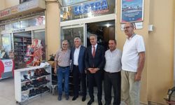 Başkan Alemdar gar esnafı ve vatandaşlarla buluştu