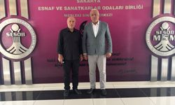 Gazeteci Eryılmaz'dan SESOB Başkanı Kabacan'a ziyaret