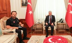 Vali Doğan AFAD Müdürü Bayındır'ı ağırladı