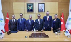Başkan Alemdar, SAÜ Rektörü Hamza Al'ı ağırladı