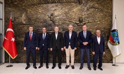 Başkan Çelik TZOB Başkanı Bayraktar'ı ağırladı
