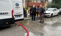 Başkan Çelik ekiplerin çalışmalarını yerinde inceledi