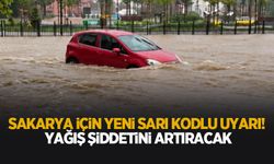 Sakarya için kritik uyarı! Yağış şiddetini artıracak