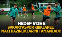 Sakaryaspor, Kırklarelispor maçına hazır