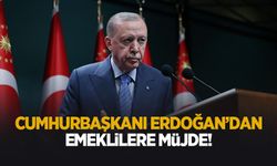 Cumhurbaşkanı Erdoğan'dan emeklilere müjde