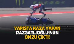Toprak Razgatlıoğlu yarışta kaza yaptı! Çıkan omzunu kendisi yerine oturttu
