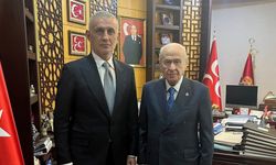 TFF Başkanı Hacıosmanoğlu’ndan MHP lideri Bahçeli’ye ziyaret