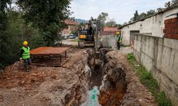 Zorlu zemini aşıp Değirmencik’in altyapısını inşa ediyorlar: 40 milyon liralık yatırımın yüzde 30’u geride kaldı