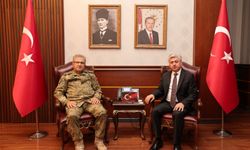 Kara Kuvvetleri Komutanı Orgeneral Tokel'den Vali Doğan'a ziyaret
