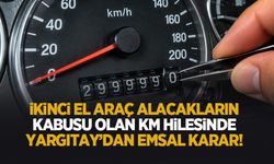 Araç satışında kilometre hilesi yapanlar yandı!