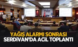 Serdivan Belediyesi yönetimi acil koduyla toplandı
