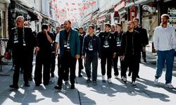 Sakaryaspor'dan Çark Caddesi ve Uzunçarşı esnafına ziyaret