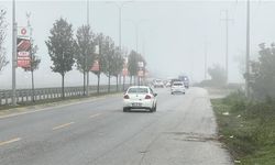 Sakarya'da sis görüş mesafesini düşürdü