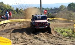Deniz kenarında off-road heyecanı sona erdi