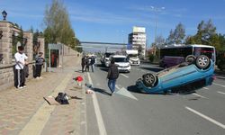 Kastamonu’da otomobil takla attı, 3 kişi burnu bile kanamadan kurtuldu